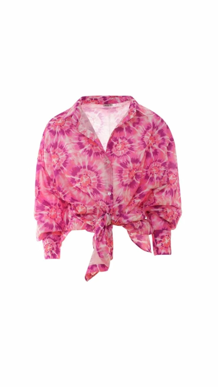 Camicia evelyne tiè die rosa