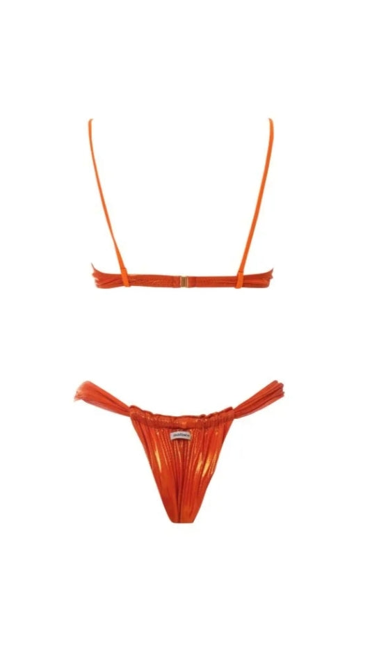 Lena tulle arancio