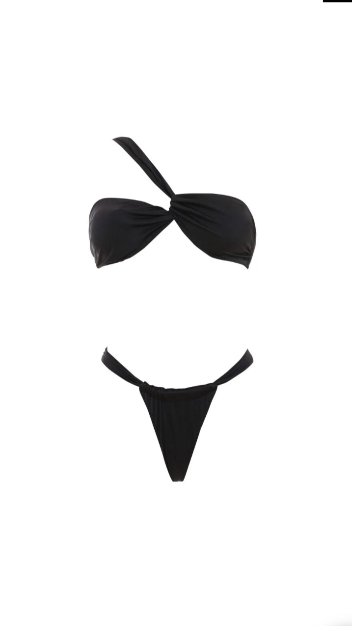 Myla lycra lucido nero