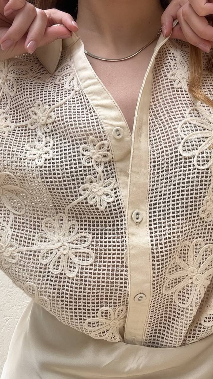 Camicia crochet