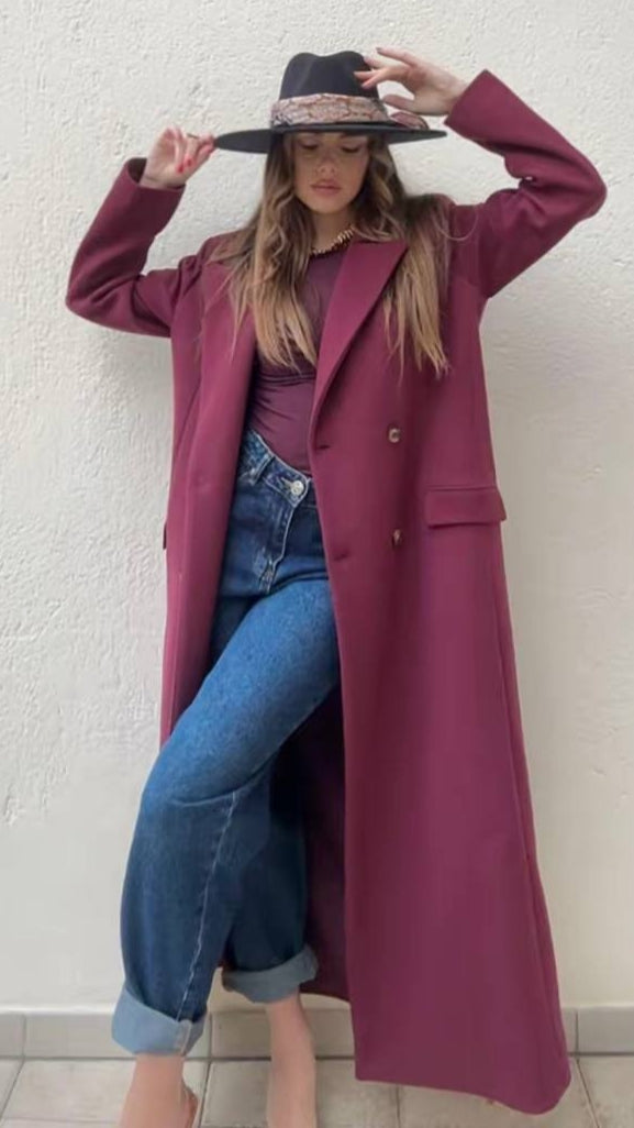 Cappotto cloe bordeaux