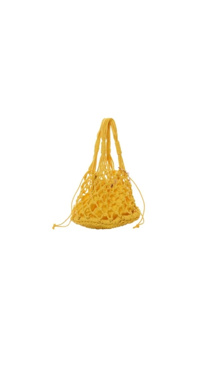 PETIT SAC DE PLAGE LIPARI GIALLO