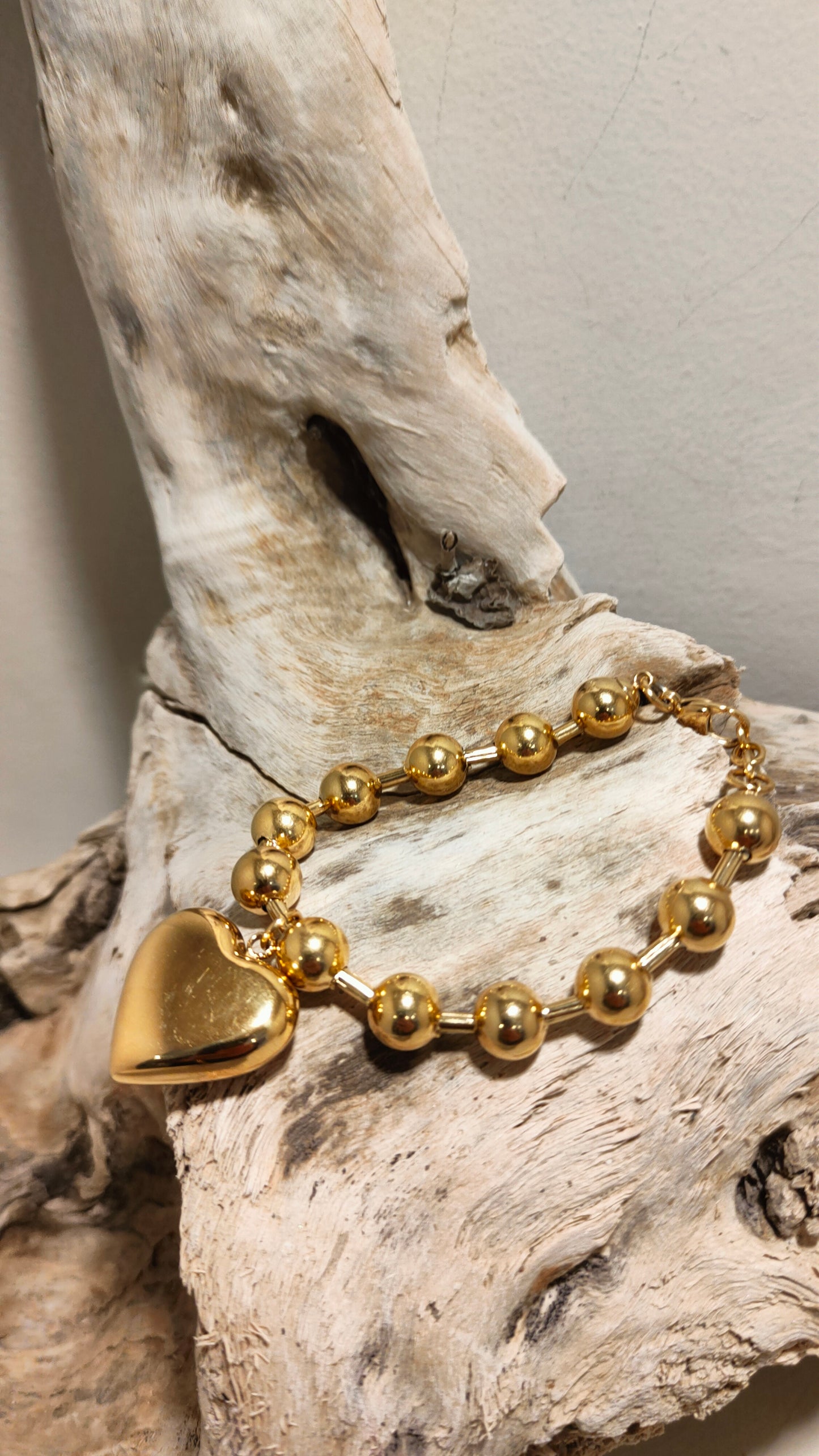 Bracciale acciao cuore