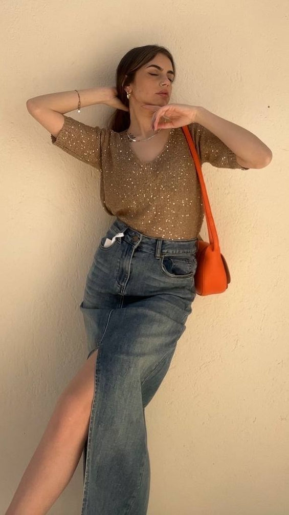 Gonna jeans