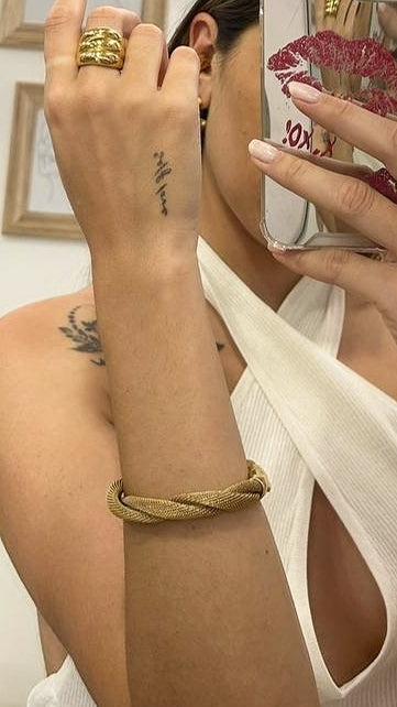 Bracciale acciao elastico