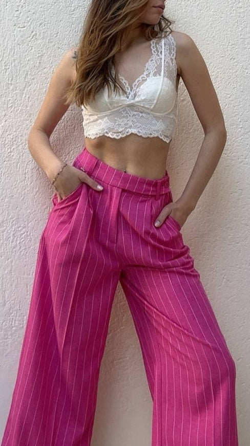 Pantalone gessato