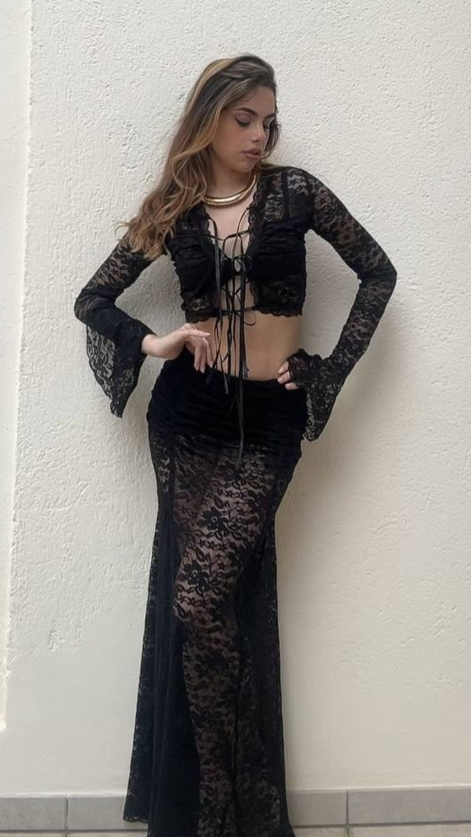 Twin set pizzo