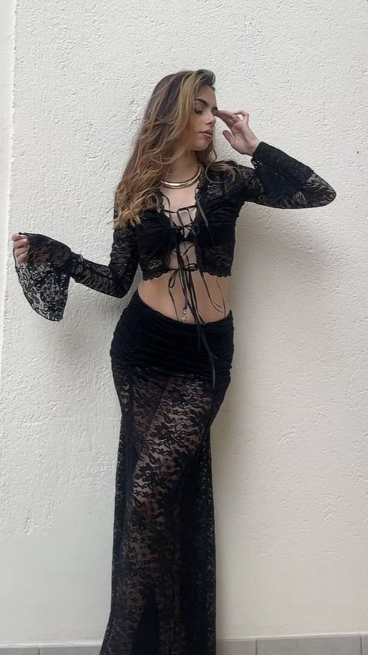 Twin set pizzo