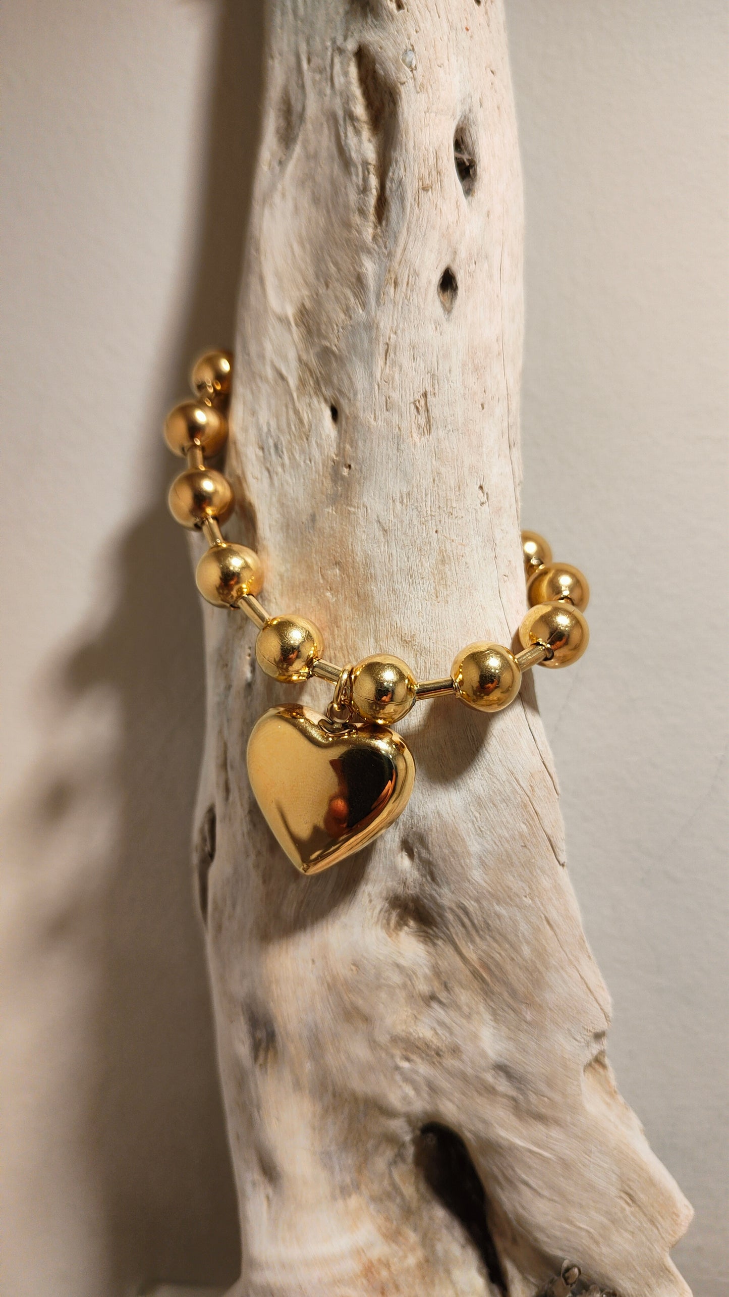 Bracciale acciao cuore