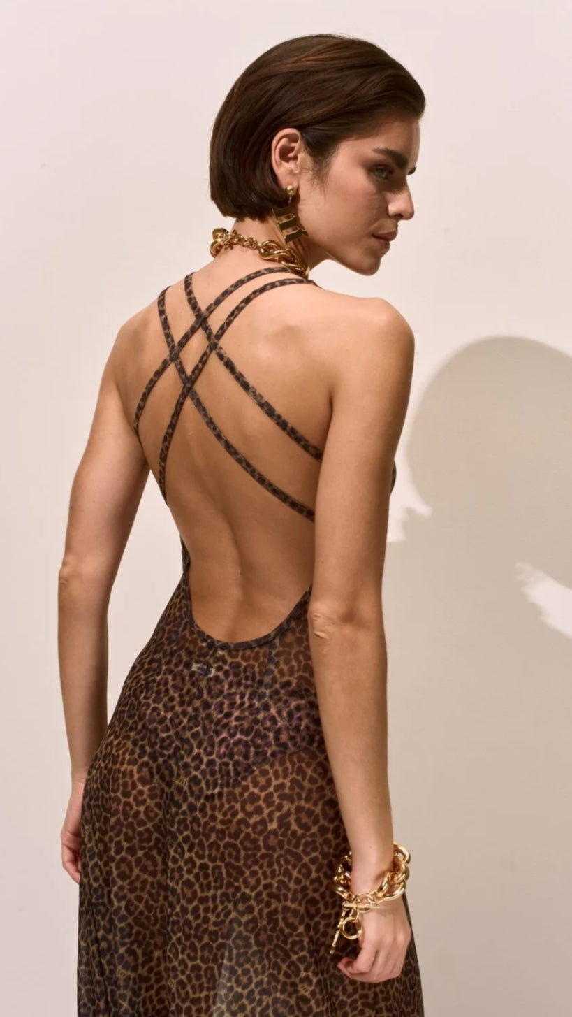 Angelina maculato marrone