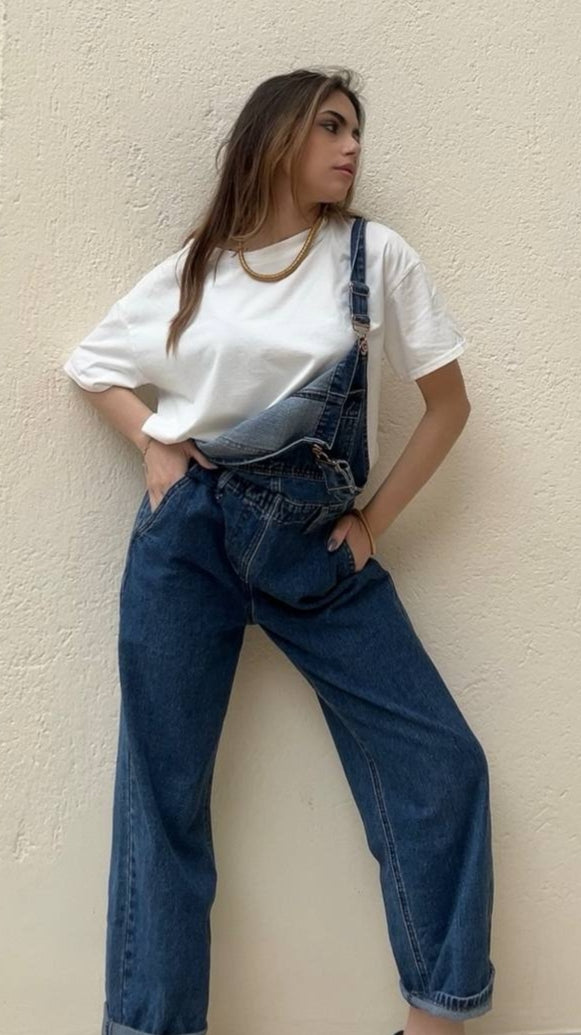 Salopette jeans