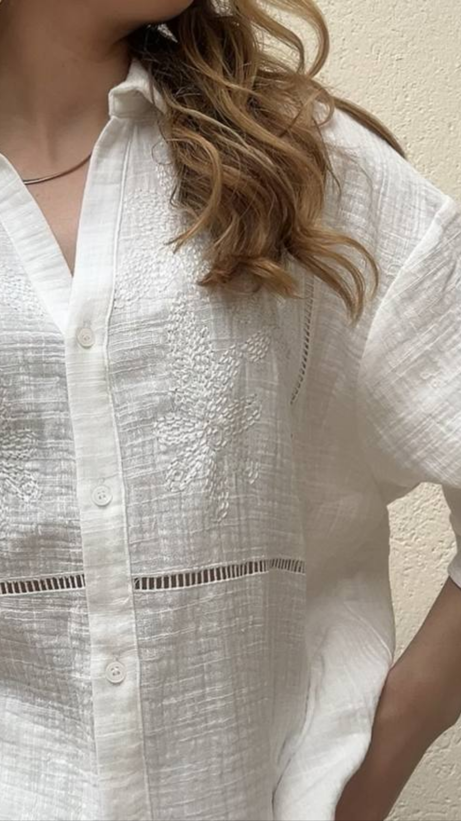 Camicia romantique