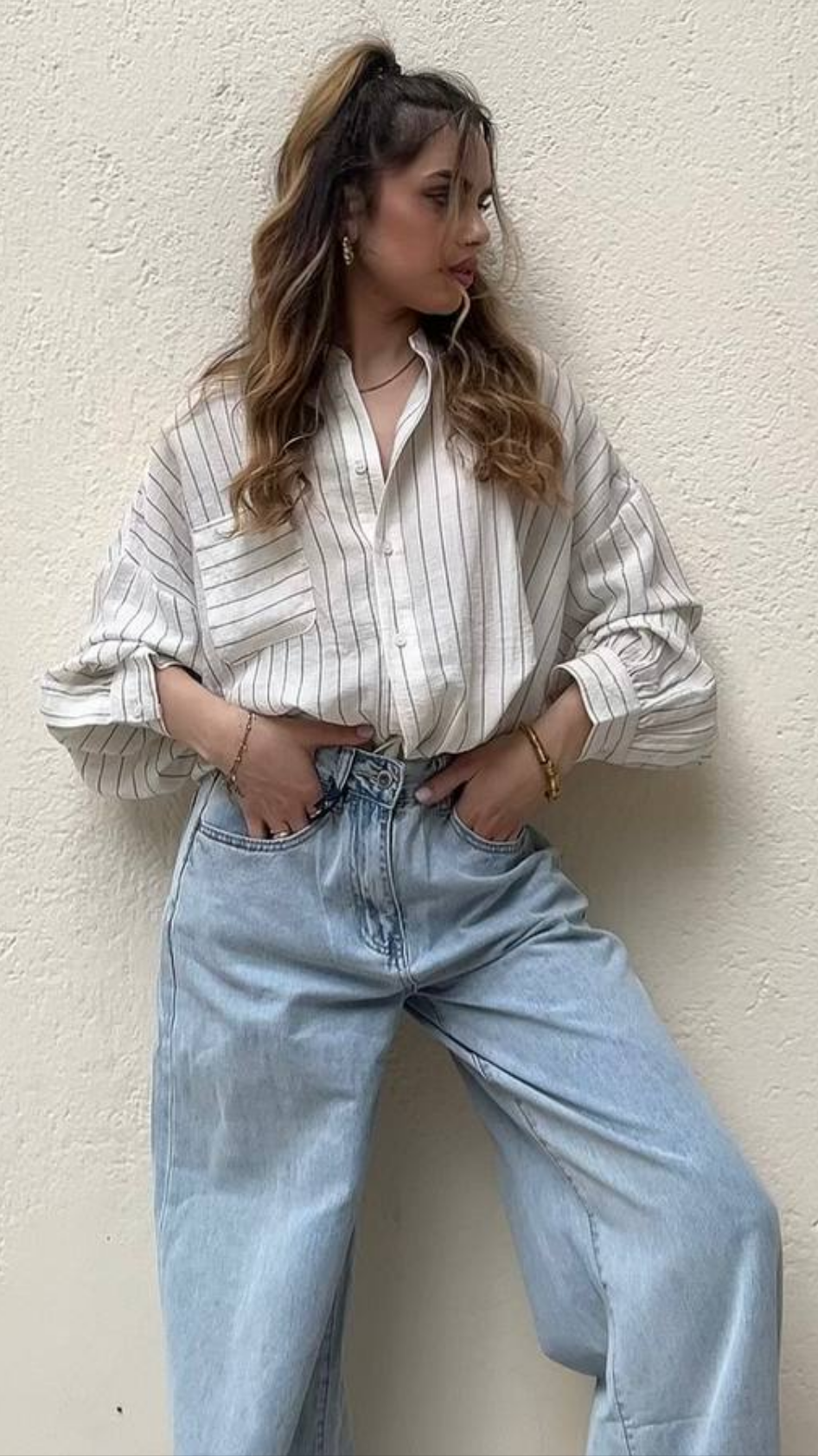 Camicia a righe