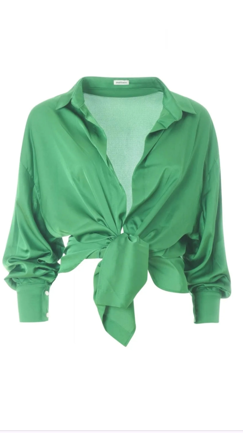 Camicia Evelyne verde DM5006
