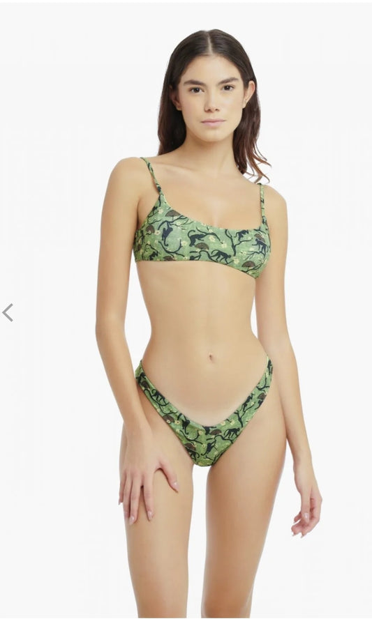 Bikini scimmia Verde CB5017