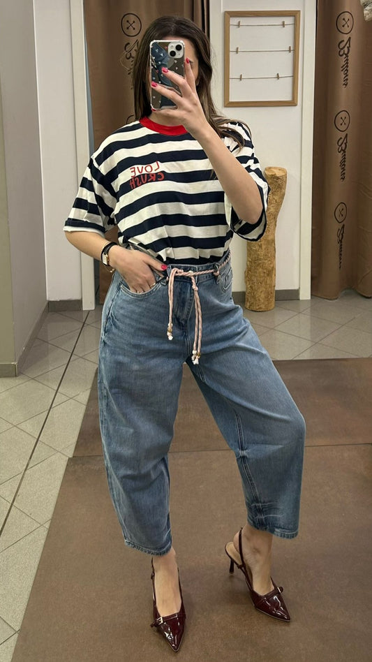 T-shirt a righe