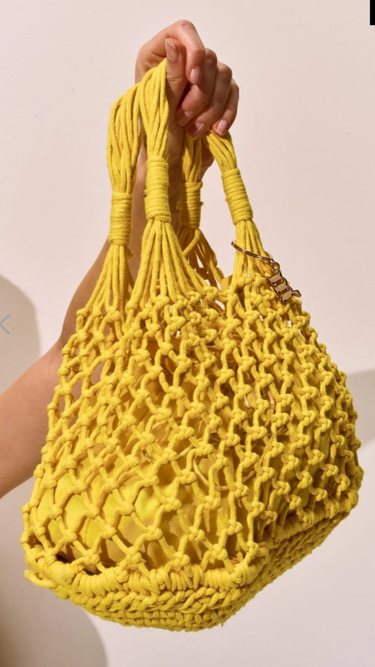 MEDIUM SAC DE PLAGE LIPARI GIALLO