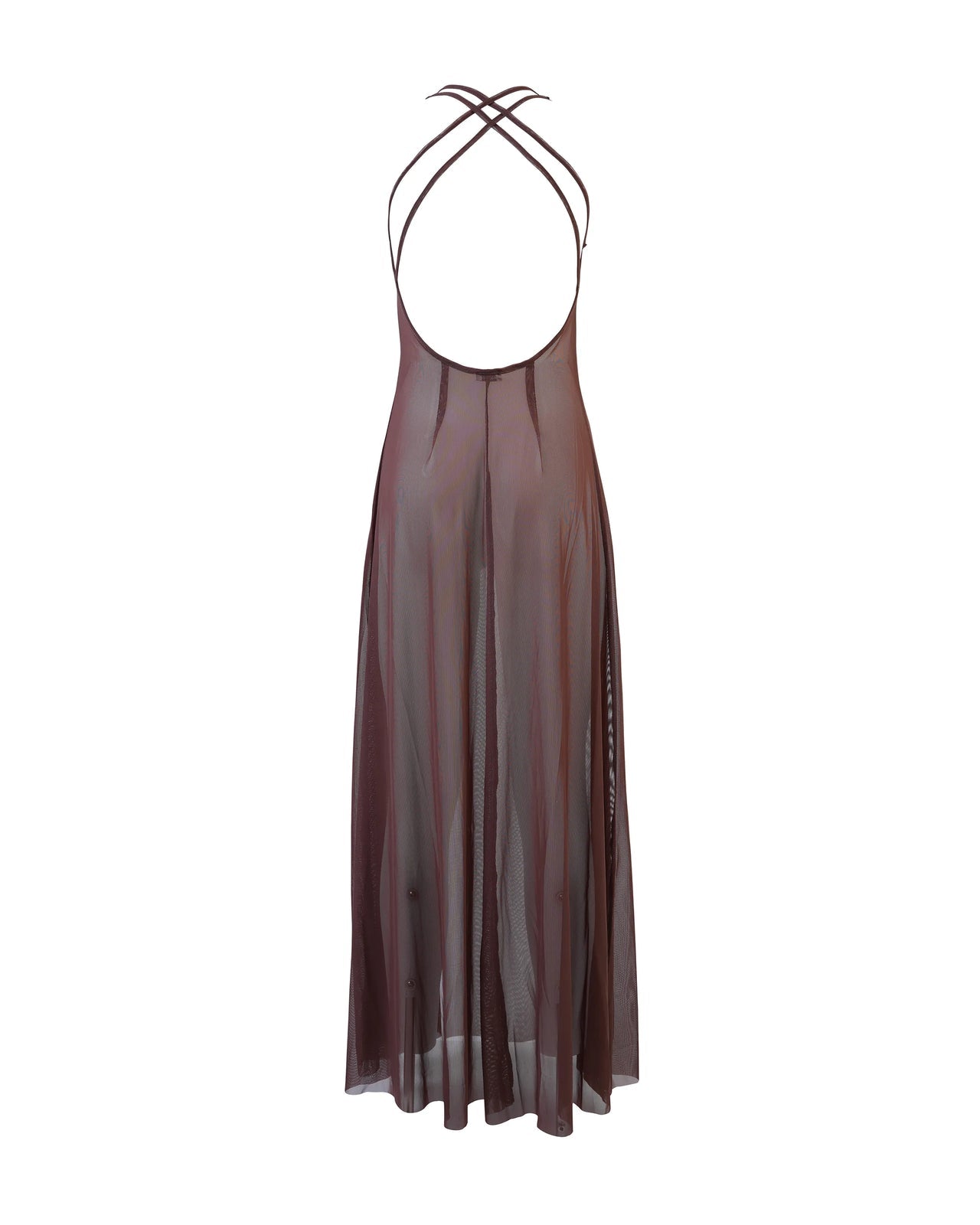 Angelina tulle marrone