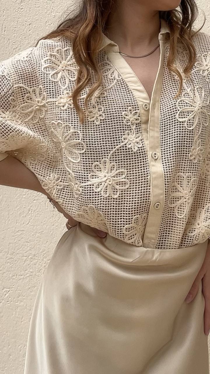 Camicia crochet
