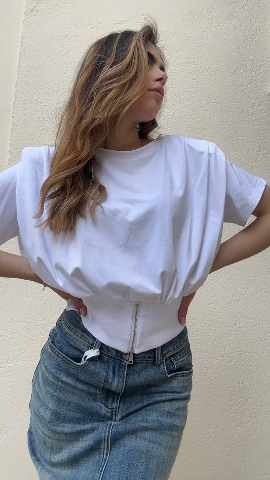 T-shirt zip