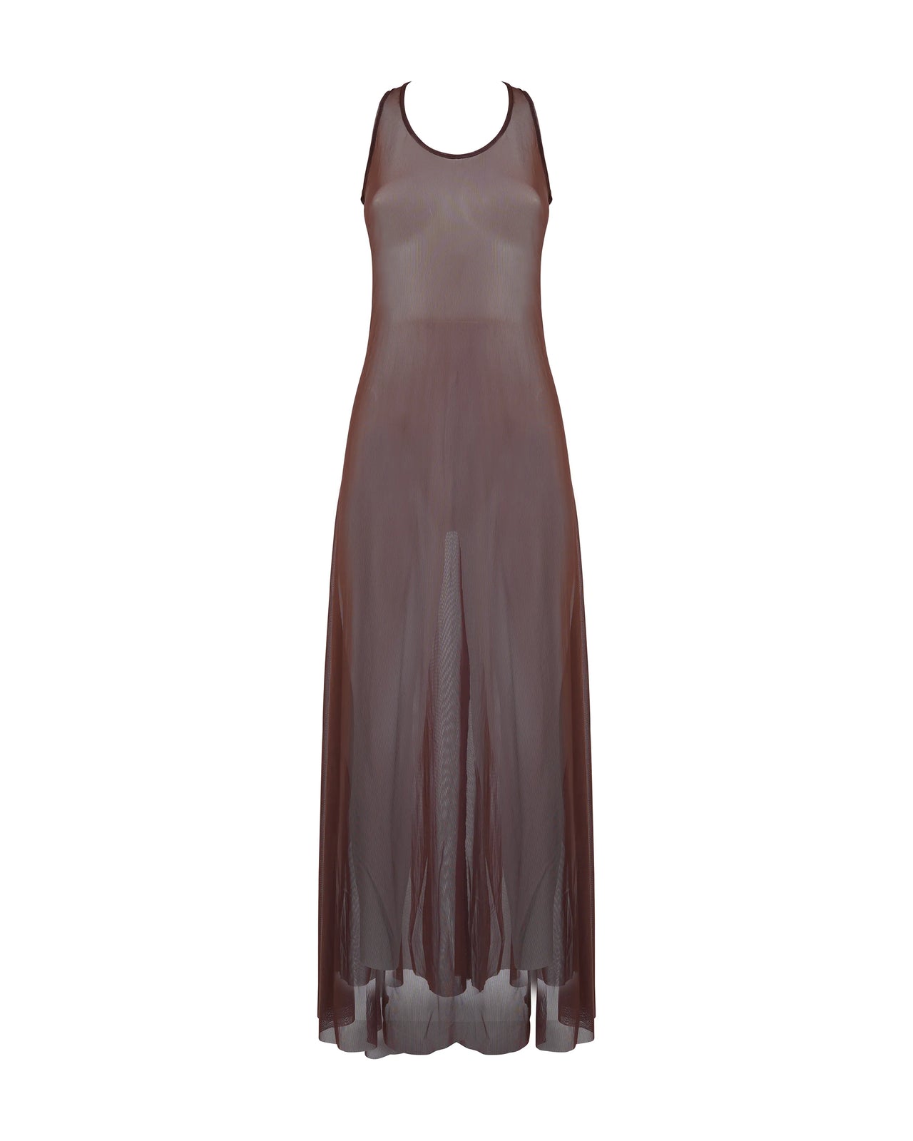 Angelina tulle marrone