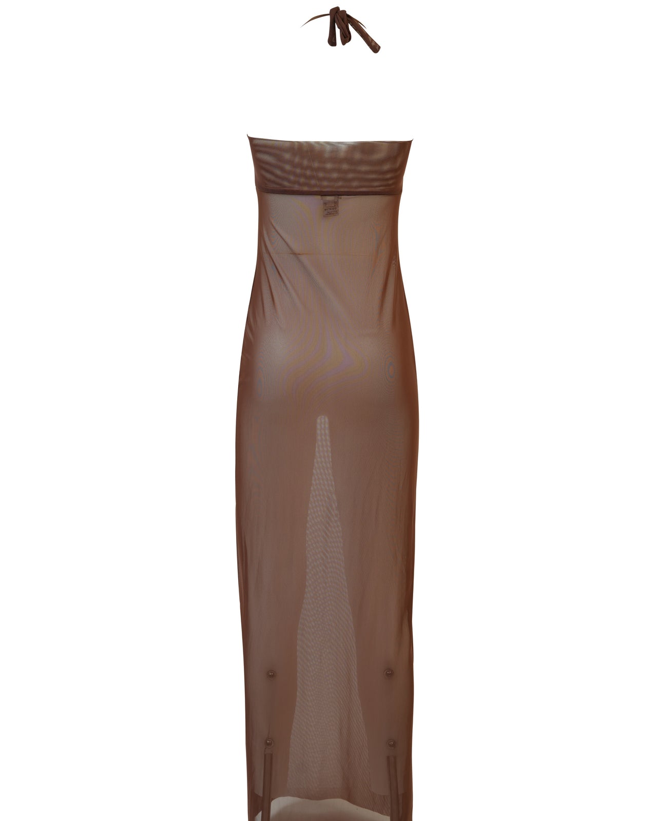 Milva tulle marrone