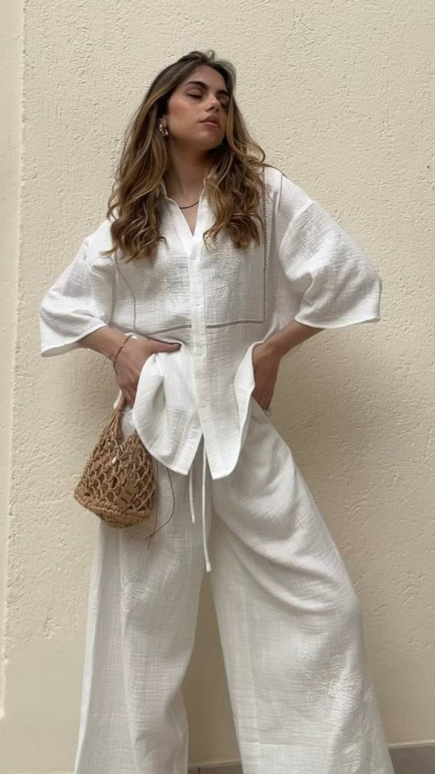 Camicia romantique